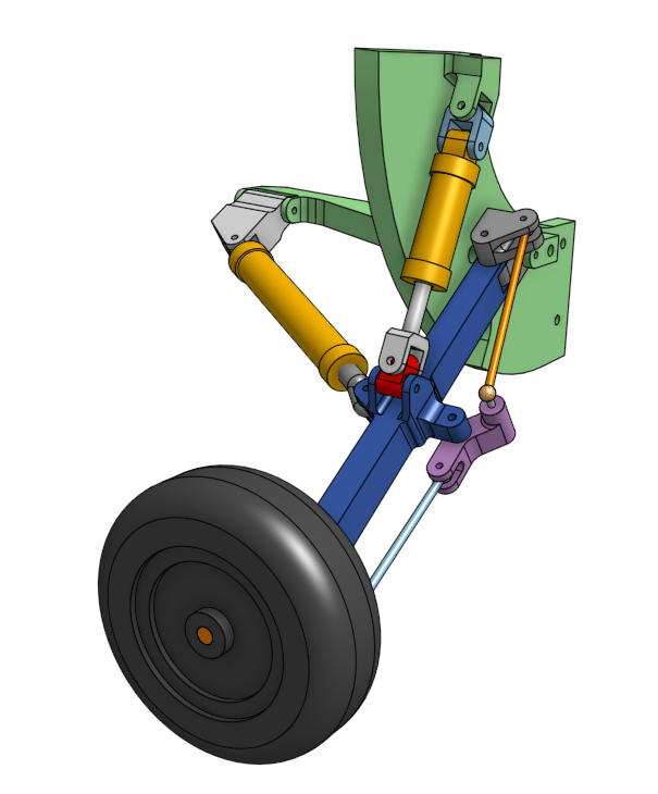 le s f 14 a 7组合主起落架12